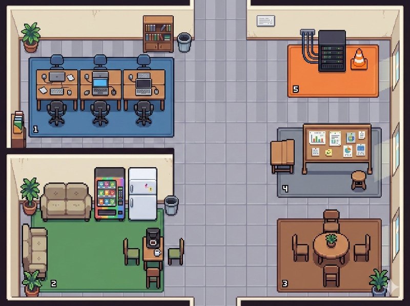 昨天开源了这个 OpenClaw🦞办公室的skill，一天不到在 X 上已经 10 万+阅读了！图1是@Simon阿文 更新的设计，图2-6 是其他🦞家长捏的新套间！▶ 开源地址：