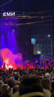 מחגיגות ניצחון להתפרעויות: מה קורה בסרביה לאחר כמעט שנתיים של מחאות, זכתה רשימת הסטודנטים בבחירות לפרלמנט ע…