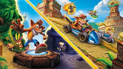 p$nyou: اکانت قانونی Crash Bandicoot Bundle - N. Sane Trilogy + CTR Nitro-Fueled━━━━━━━━━━━━━━🎮 ظرفیت دوم P5 800🎮 ظرفیت سوم P5 4