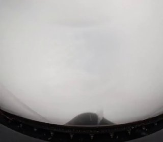 Plane footage from the eye of the storm of a category 5 hurricane.Science and facts💡