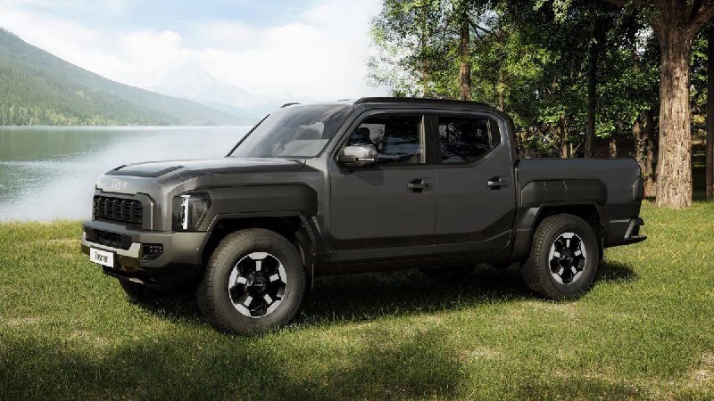 Kia представила рамный пикап Tasman 5