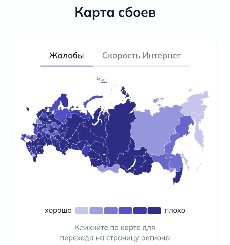 Экономика и не только: В России упал интернет по всей стране. @banks_economy