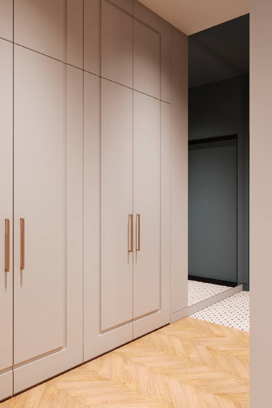 Прихожая и коридор в проекте квартиры в ЖК Огни. Запись на консультацию ко мне - изображение 2 - прихожая, коридор, проекте