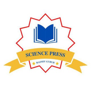 📚Science Press📚 RASMIY GURUH
