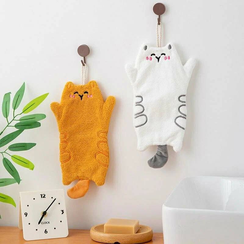 Кошки в помощь хозяйке Кухонные полотенца Кошки набор из двух штук. Хлопок микрофибра, двойные стенки не промокают насквозь , декоративные кисти. П... - изображение 2 - кошки, ссылка, telegram
