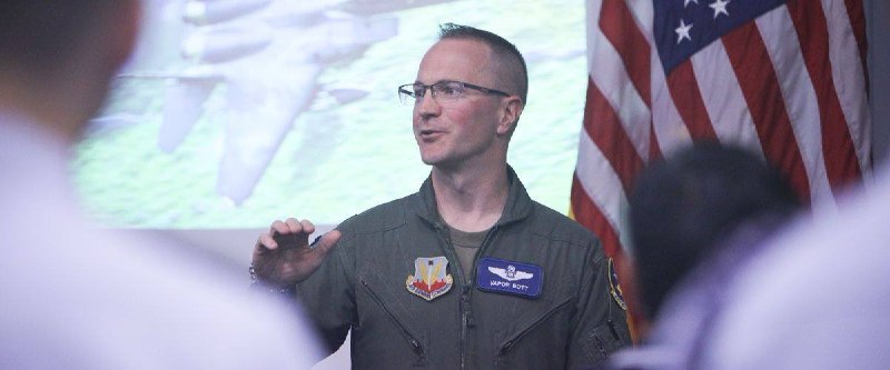 CBS said it was calling the navigator "Bravo" to protect his identity, but revealed his face.