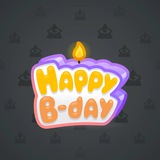 B-Day Candle #30