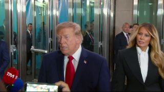 Trump to CNN while entering the UNGA:
