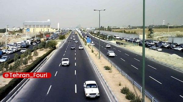 تهران فوری 🏙: کاهش ۴۵ درصدی تصادفات در آزادراه ساوه-تهران🔹مسئول نگهداری آزادراه ساوه-تهران از تردد ۱۲۰ هزار خودرو در این آزادراه و کاه