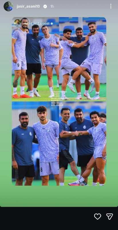 استقلالی | Esteghlali: استوری یاسر💙@Esteghlali