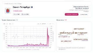 В Петербурге фиксируют сбои мобильного интернетаПроблема затронула пользователей практически всех крупнейших российских операторов сотовой связи.Ранее мобильный операторы начали рассылать петербуржцам уведомления о возможных проблемах с выходом в интернет 