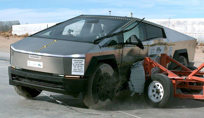 Tesla Cybertruck прошел краш-тесты с отличием, но вопрос о безопасности пешеходов остаётся открытым