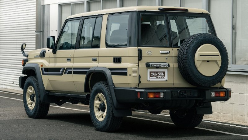 Toyota показала ретро-версию Land Cruiser 70 3