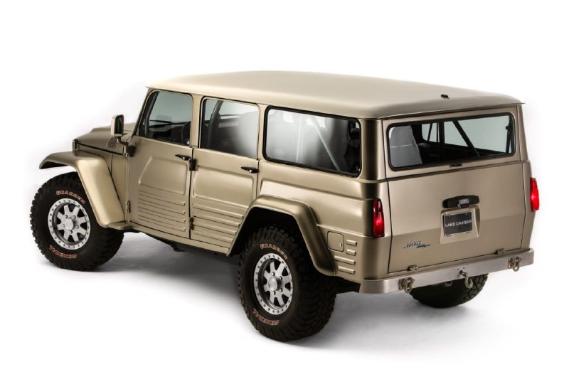 Toyota восстановила необычный рестомод на базе внедорожника Land Cruiser 3