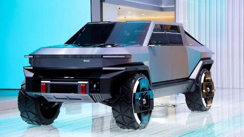 Китайский GAC выкатил свой вариант Cybertruck — концепт Pickup 01 дебютировал на