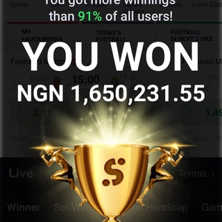 Sportybet/bet9ja 5 -10 odds Daily 100% safe Telegram Group Link