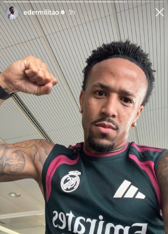 رئال مادرید | Real Madrid: Eder Militão 🔥👑@FCRealMadrid |
