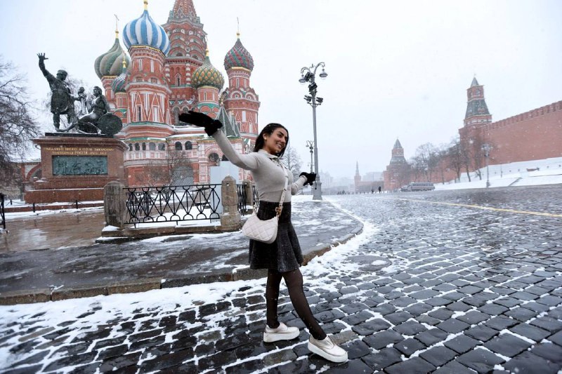 Десятиградусные морозы и снегопады придут в Москву к выходным фото