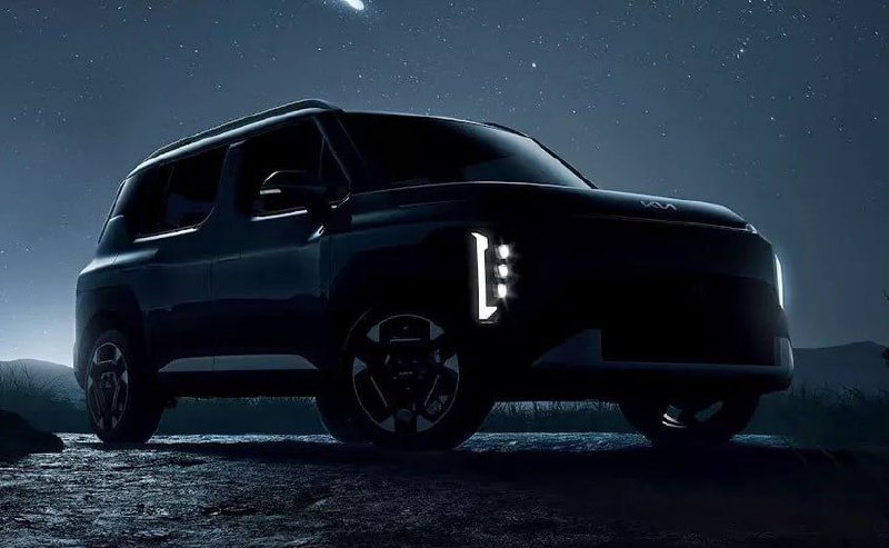 Компания Kia опубликовала новые тизеры доступного кроссовера Syros