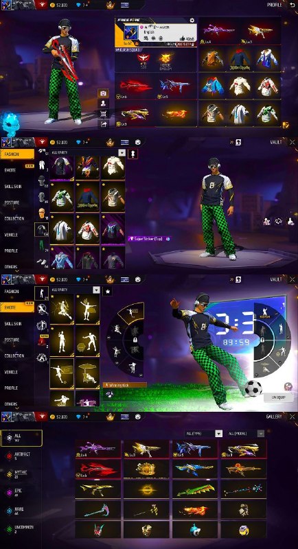 دنیای اکانت فری فایر freefire: 6200. Gh