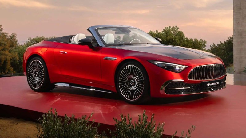 Mercedes-Maybach представил роскошный кабриолет