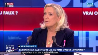 Marine Le Pen on Ukraine: I have nothing against Mr. Zelensky personally, and we can certainly discuss this issue whenever he wants. What I want to tell him is that we no longer have the financial means to provide aid that has so far cost us €6 billion a year in commitments. If Mr. Zelensky wants us to discuss it, I will gladly come to Ukraine.