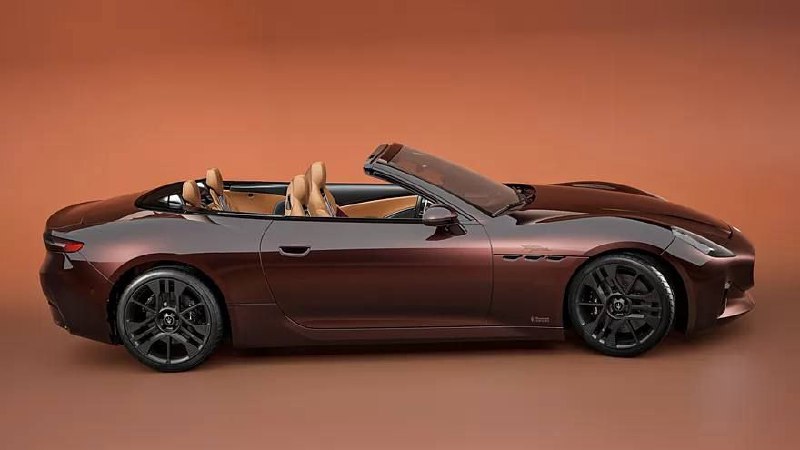 Электрический кабриолет от Maserati получил версию в честь итальянского вина