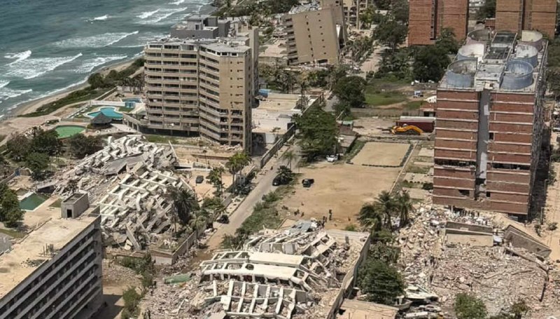 מספר קורבנות רעידת האדמה בוונצואלה עלה על שלושת אלפים ו-300 איש
