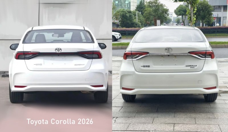 Опубликованы первые фото обновленной Toyota Corolla 3