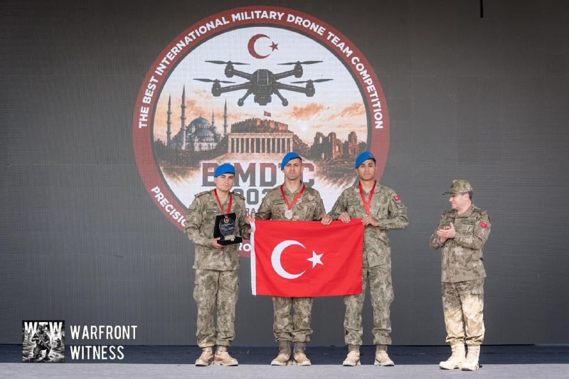 ️🇹🇷🇵🇰🇮🇹🇫🇷 Turkey today: Turkey's ground forces team won the Best International Military Team Competition (BIMDTC-2026), which was held in Ankara on October 24, and won the final against teams from Pakistan, Italy, and France.