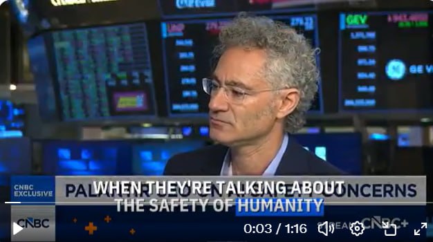 EL CEO DE PALANTIR $PLTR, ALEX KARP, DICE QUE