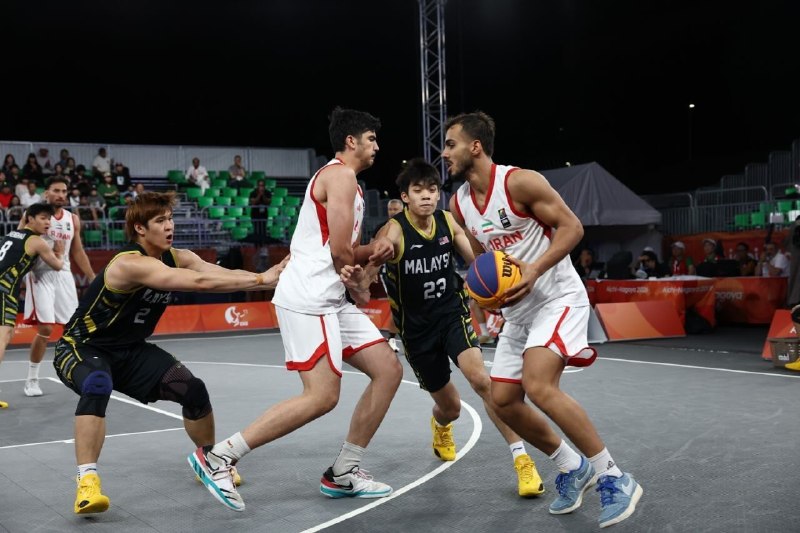 🔸 Three-goal hat-trick in men's basketball in victory and direct promotion to the top 8 teams