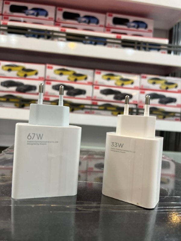 ایده گستر: سر شارژر شیائومی بدون پک33w67w