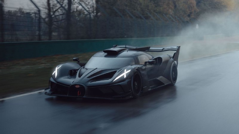 Гиперкар Bugatti Bolide получил самые большие карбоновые тормоза в истории 2