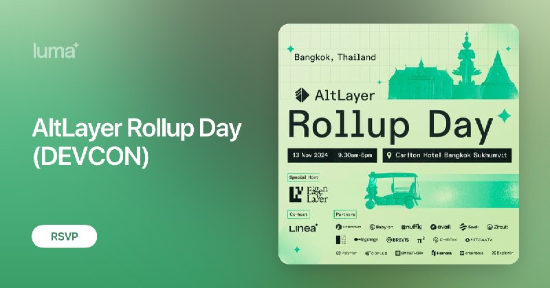 AltLayer Rollup Day (DEVCON) · Luma