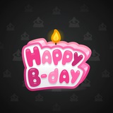 B-Day Candle #111