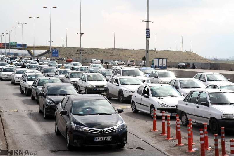 עומס תנועה כבד במבואות הבירה