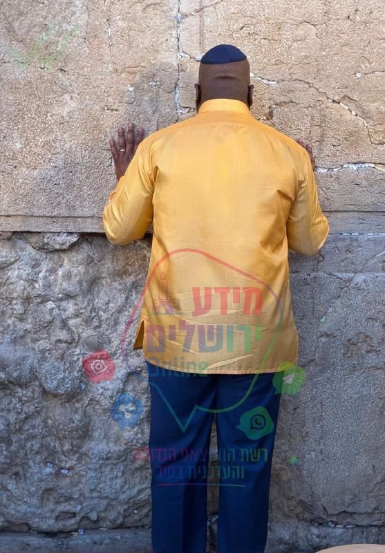 تشيسكيدي يقتحم حائط البراق بالمسجد الأقصى