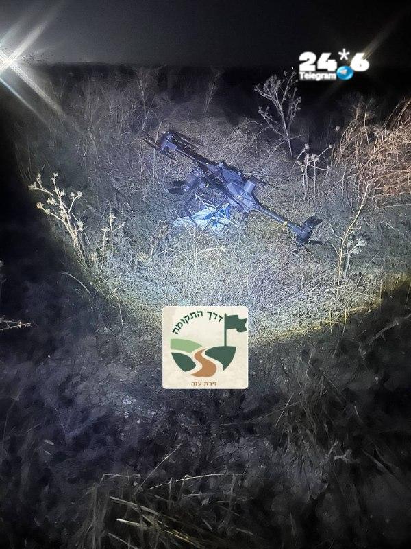 🇮🇱 הרחפן שיורט ע"י צה"ל.