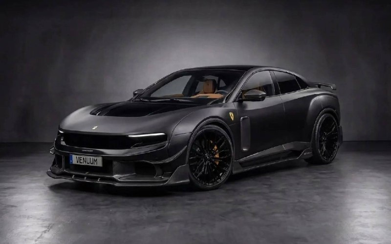 Для электрокара Ferrari Luce сделали первый тюнингАтелье Venuum из ОАЭ показало