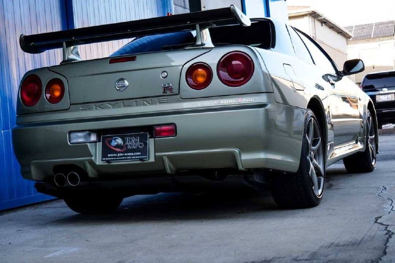 Культовый Nissan Skyline GT-R R34 в состоянии НОВОГО продают в Японии за ₽47 миллионов ($485 тысяч). 3