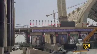 המוסלה בטהרן יומיים לפני טקס הפרידה ההיסטורי ממר נהרג איראן.