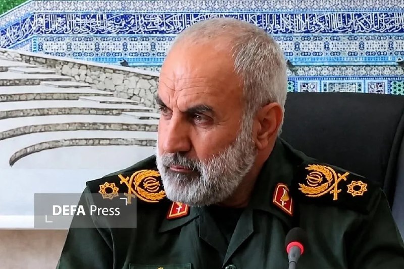 خبرگزاری دفاع مقدس: 💢سردار گشتاسبی: ‌اجازه تحرک زمینی به دشمن ‌نمی‌دهیم🔸فرمانده قرارگاه حمزه سیدالشهدا (ع) نیروی زمینی سپاه گفت: وحدت مردم، 