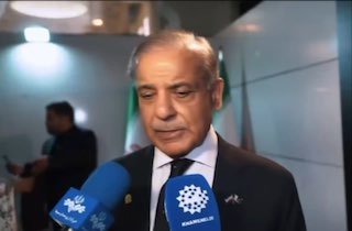 — 🇮🇷/🇵🇰 ראש ממשלת פקיסטן, שהבז שריף: