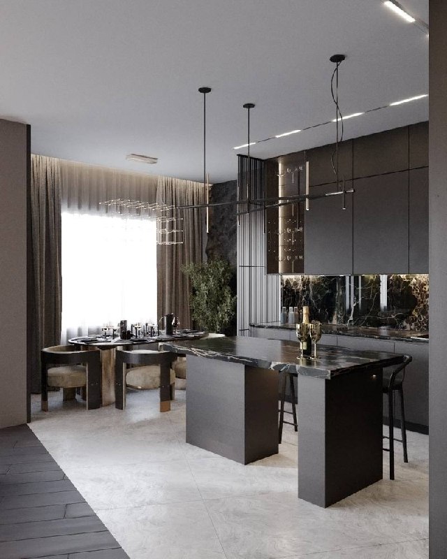 Экстравагантный интерьер квартиры 80 кв.м. в Москве. Дизайн YS-studio Весь проект смотрите на ЗДЕСЬ - изображение 4 - экстравагантный, интерьер, квартиры