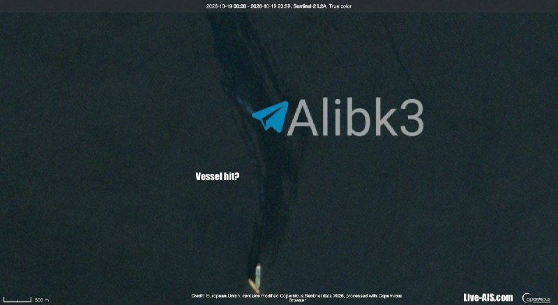 Satellite images show the targeting of ships and an oil spill in the Strait of Hormuz.
