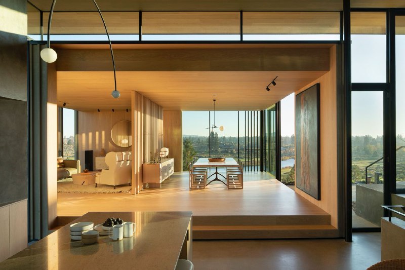 Tetherow Overlook House Hacker Architects США Год 2024 - изображение 3 - tetherow, overlook, house