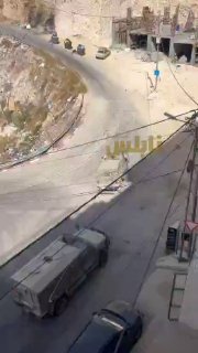הרגע שבו הסתערו כוחות ישראל על רחוב 10 בהר הדרומי בשכם