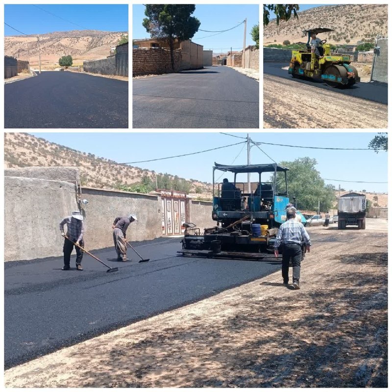 سلام بر زرنه Zarneh ⁃🔕: 🎓نهضت آسفالت در سه روستای سرتنگ، باسکله و ترن شهرستان ایوان؛ اجرای ۱۰ هزار مترمربع آسفالت مدیرکل بنیاد مسکن ایلام: ۱۱۳ م