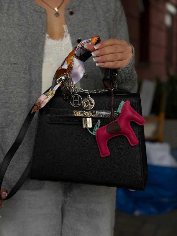 Hermes Hermes Kelly Black Silver, фото 17